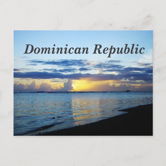 Cartão Postal República Dominicana (Frente)