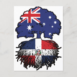 Cartão Postal República Dominicana Austrália Australiana