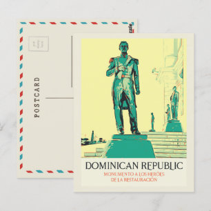 Cartão Postal República Dominicana, Heróis do Posto de Restauraç