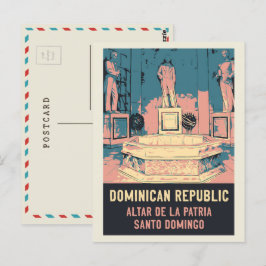 Cartão Postal República Dominicana Santo Domingo Altar la Patria