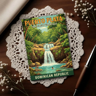 Cartão Postal República Dominicana: Viagens dos anos 60