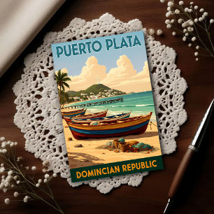 Cartão Postal República Dominicana: Viagens dos anos 60