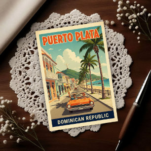 Cartão Postal República Dominicana: Viagens nos anos 60