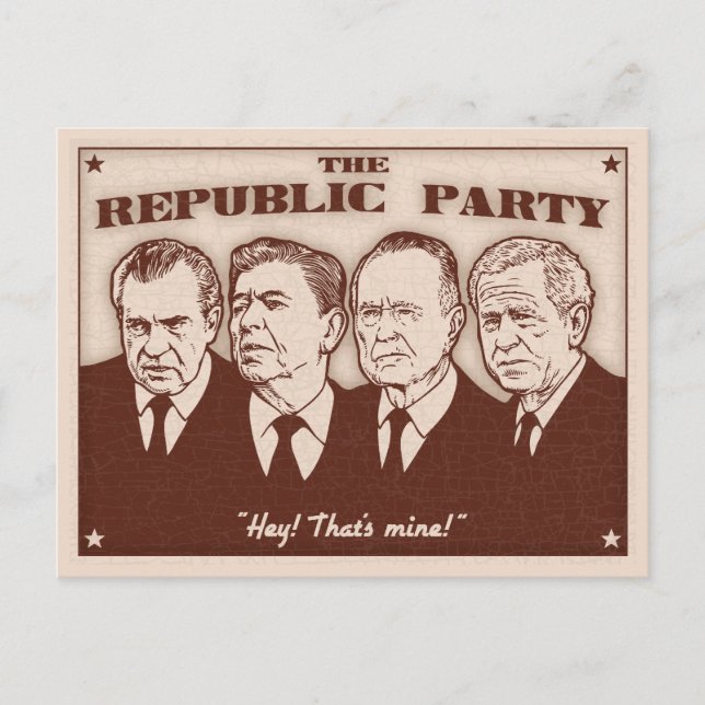 Cartão Postal República Parte (Frente)