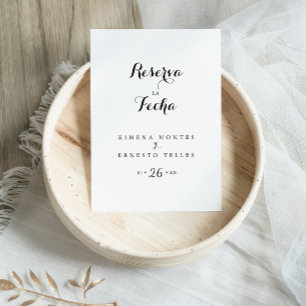 Cartão Postal Reserva la Fecha