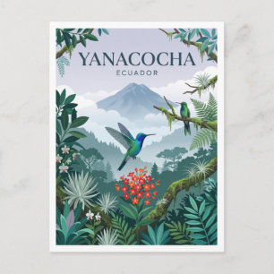 Cartão Postal Reserva Yanacocha Quito Equador
