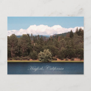 Cartão Postal Reservatório de asas na Primavera...