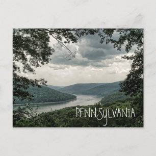 Cartão Postal Reservatório Kinzua na PENNSYLVANIA