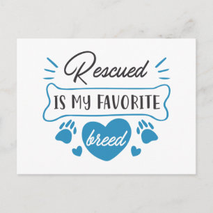 Cartão Postal Resgatado É Minha Raça Favorita