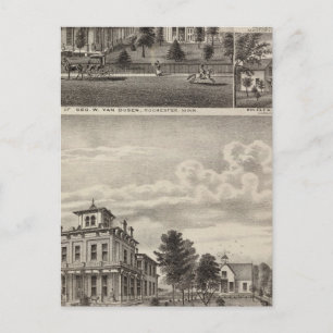 Cartão Postal Residências em Rochester, Minnesota