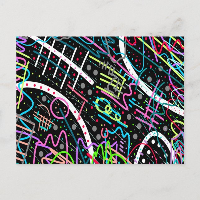 Cartão Postal Resíduos de espaço (Frente)