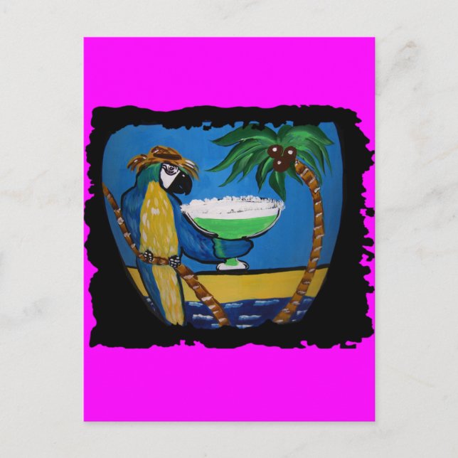 Cartão Postal Resíduos de Papagaios (Frente)