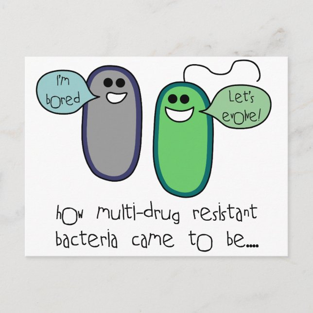 Cartão Postal Resistência aos fármacos (Frente)