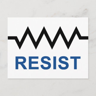 Cartão Postal Resistir