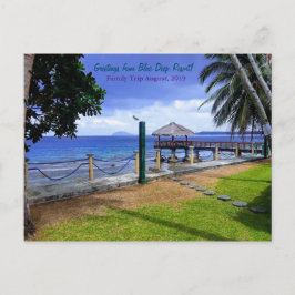 Cartão Postal Resort Blue Deep Lower Villa Jacinta Filipinas