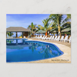 Cartão Postal Resort de Praia com Piscina de Água Salgada Morong