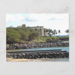 Cartão Postal Resort do Havaí na Praia