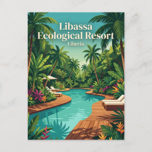 Cartão Postal Resort Ecológico Libassa Libéria