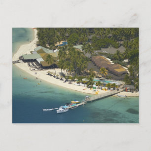 Cartão Postal Resort Plantation Island, Malolo Lailai Island