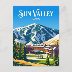 Cartão Postal Resort Sun Valley EUA
