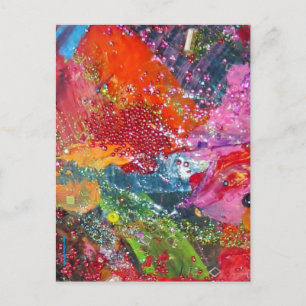 Cartão Postal Respingo! A conexão do arco-íris