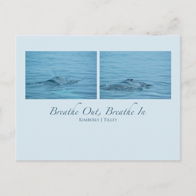 Cartão Postal Respire, Respire (Frente)