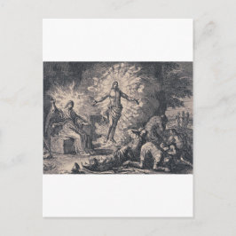 Cartão Postal Ressurreição do Cristo de Jesus por Jan Luyken