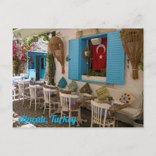 Cartão Postal Restaurante em Alaçatı, Turquia