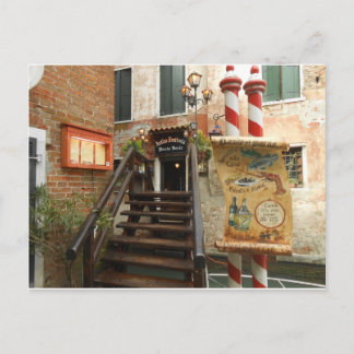 Cartão Postal Restaurante veneziano