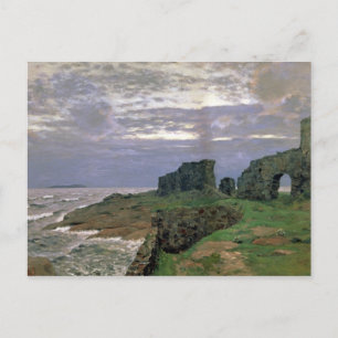 Cartão Postal Restos de Dias Esquecidos, Crepúsculo, Finlândia, 