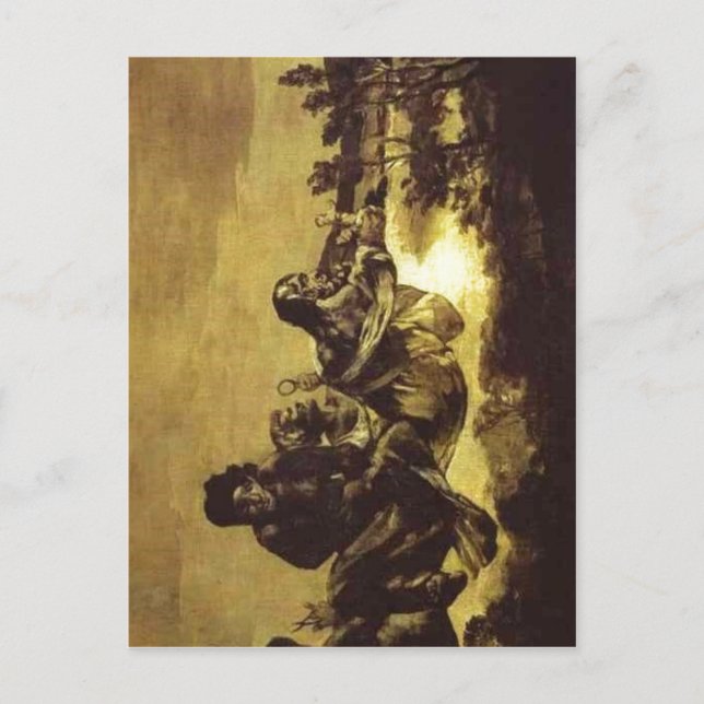 Cartão Postal Resumo Francisco de Goya, Os Destinos Atropos (cer (Frente)