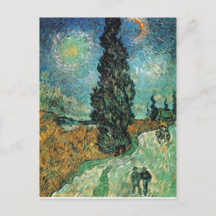 Cartão Postal Resumo Vincent van Gogh Vincent Willem van Gogh 1