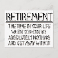 Retirement: Time to do Nothing