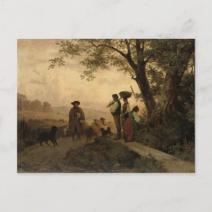 Cartão Postal Retornando Pastor