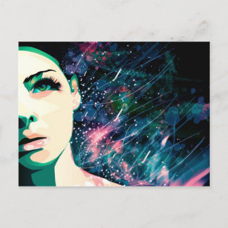 Cartão Postal Retrato