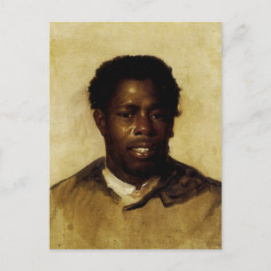 Cartão Postal Retrato Afro-Americano