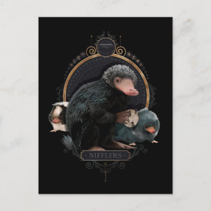 Cartão Postal Retrato Art Nouveau do NIFFLER™