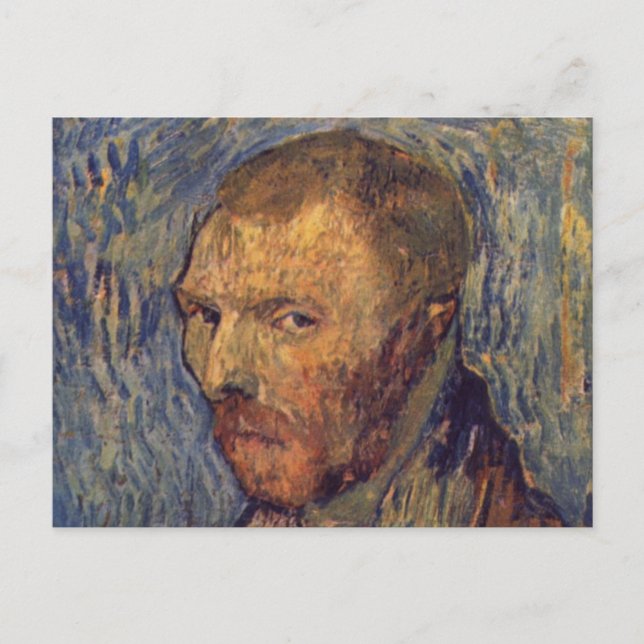 Cartão Postal Retrato auricular automutilado - Van Gogh (Frente)