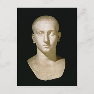 Cartão Postal Retrato busto do Imperador Severo Alexander