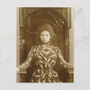 Cartão Postal Retrato da atriz Vera Komissarzhevskaya