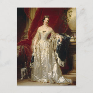 Cartão Postal Retrato da Imperatriz Alexandra Fedorovna