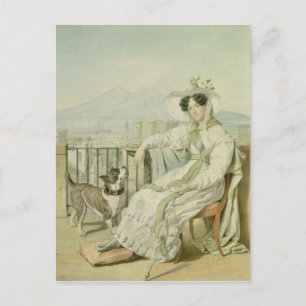 Cartão Postal Retrato da Princesa Natalia Golitsin, 1822-26