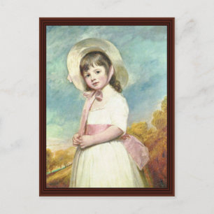 Cartão Postal Retrato Da Senhorita Willoughby Por George Romney