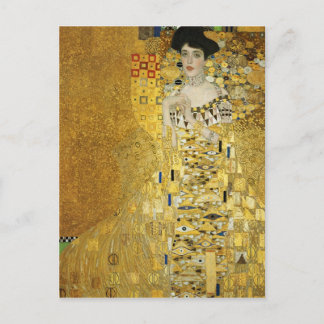 Cartão Postal Retrato de Adele Bloch-Bauer I - Gustav Klimt