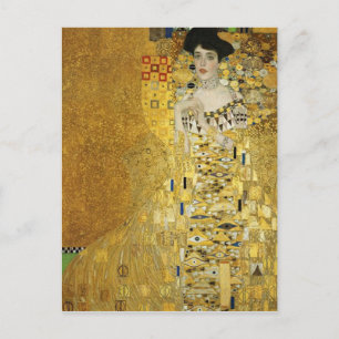Cartão Postal Retrato de Adele Bloch-Bauer I Klimt Cartão-postal