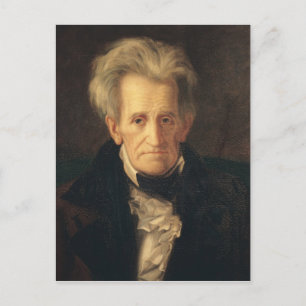 Cartão Postal Retrato de Andrew Jackson