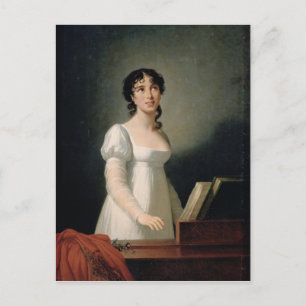 Cartão Postal Retrato de Angélica Catalani