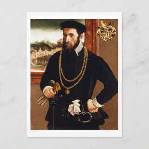 Cartão Postal Retrato de Anton Rummel von Liechtenstein
