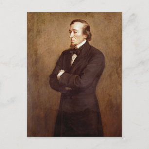 Cartão Postal Retrato de Benjamin Disraeli
