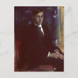 Cartão Postal Retrato de Boris Pasternak